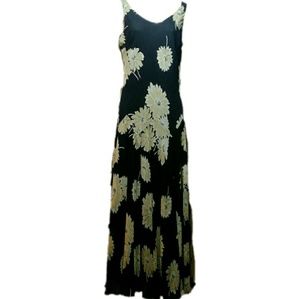 Jones New York Long Dress Flowy Elegant